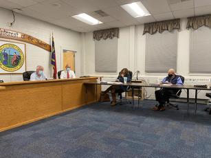 The Macon County Board of Education met on Oct. 19