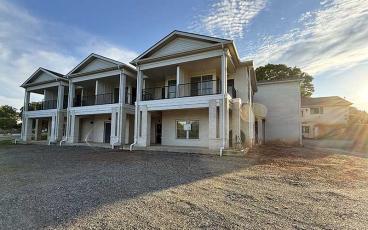 Press photo/Mia Overton - The proposed Hospice House on Maple Street remains unfinished seven years after the groundbreaking. Although Hospice House Foundation of WNC has received a $600,000 judgement in a case involving the contractor, representatives remain unsure of the project’s future.