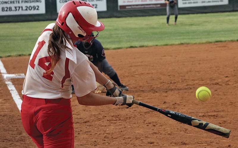 Press file photo - Haley Freeman hit eight of her 10 career home runs last year as a junior. That power helped her earn a spot at the next level.