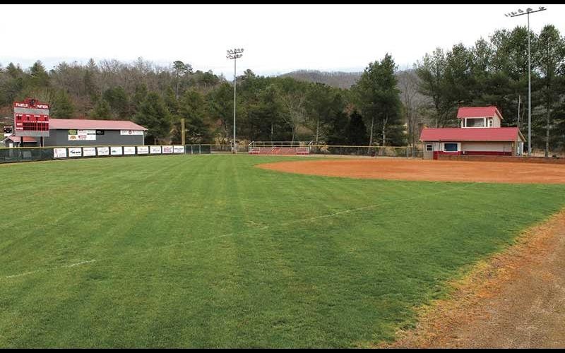 Press photo/Andy Scheidler The softball field at Macon Middle School will sit empty for the remainder of April and May, two months when the middle school and high school teams would be using it nearly every day for practices or games.