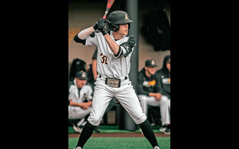Photo/Jay Crain, App State Athletics - Andrew Terrell was a starting left fielder this spring for Appalachian State before the season was canceled.