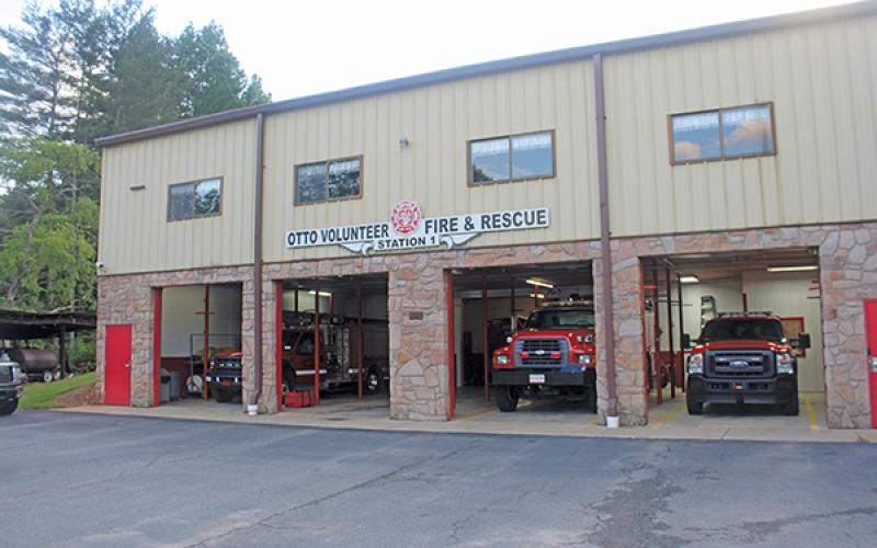 Press photo/Jake Browning - The current Otto fire station is about 40 years old.