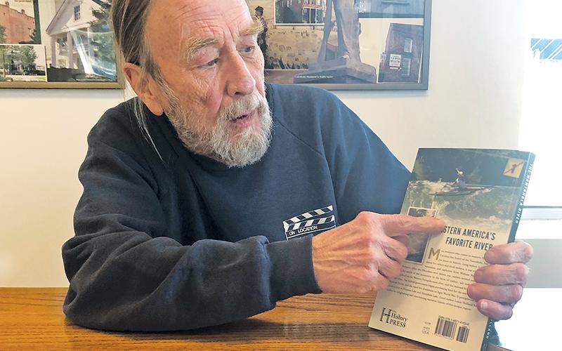 Press photo/Lee Buchanan Lance Holland discusses his new book, The Nantahala River – a History and Guide.
