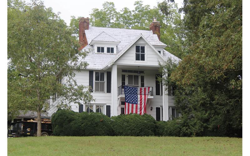 Press photo/Jake Browning - Molly and Randy Phillips have undertaken the renovation of the Ramsey house, one of the oldest houses in Macon County.