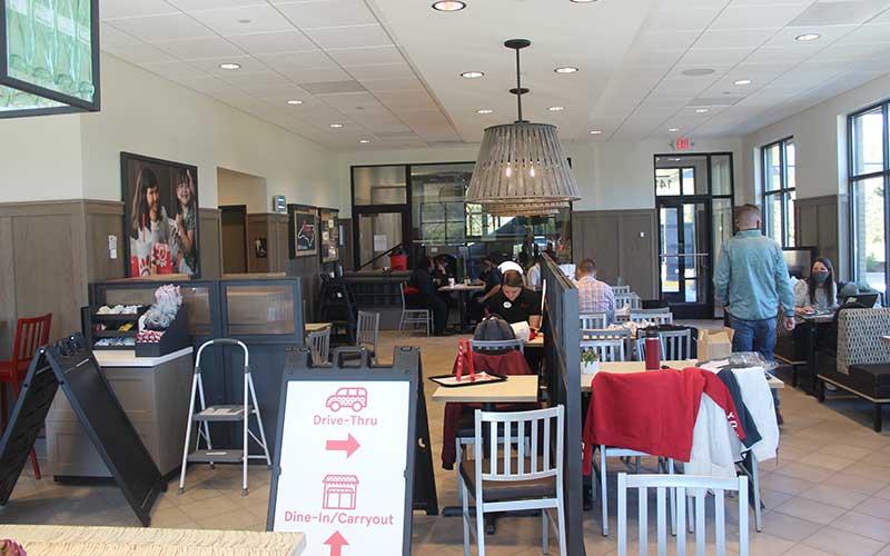 Press photo/Jake Browning - Chick-fil-A employees have been training in preparation for the restaurant’s opening on Thursday, Jan. 13.