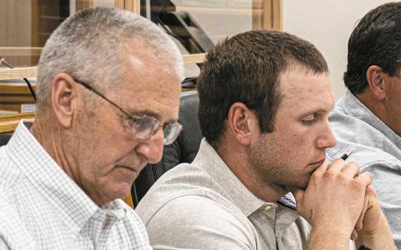 Press file photo - County Commissioners Chair Paul Higdon and District 2 Commissioner Josh Young will be up for re-election in 2024.