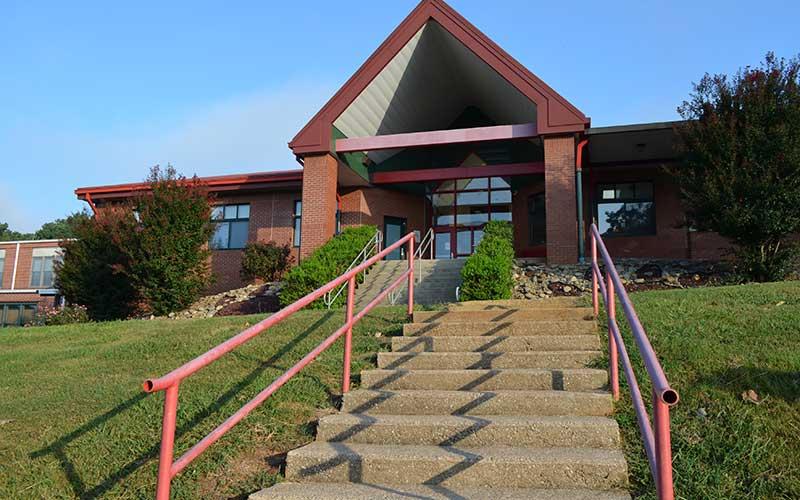 Press file photo - A new East Franklin Elementary School is one of the items on the Board of Education’s capital outlay request. The current school was built in the 1950s and has seen several additions over the years. The cost of improvements requested for East Franklin is $26,297,545, including a new building.