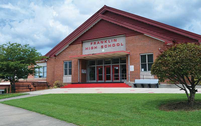 Press file photo - Franklin High School students who miss more than 15 days of a course will fail that course. The high school is also cracking down on excessive tardies.