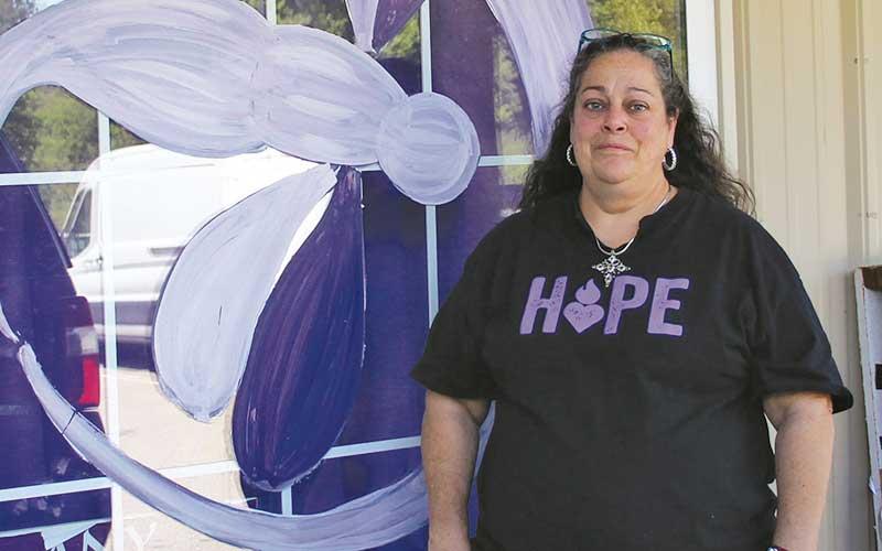 Press photo/Shelby Powell - Stephanie Almeida of Smoky Mountain Harm Reduction