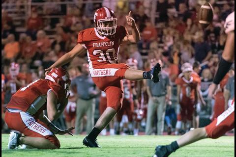 A fourth-quarter touchdown by freshman Brayden Watts kept Franklin’s football team from being shut out for the third straight week.