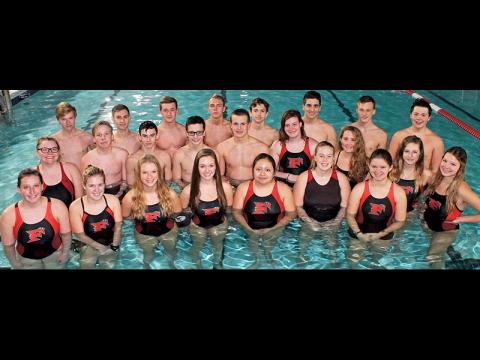 Press photo/Andy Scheidler - A dozen swimmers make up each of Franklin’s swim teams: Front row, from left: Taylor Harrell, Nya Canzone, Callie Roper, Claire Holland, Roselyn Sanchez, Ocean Anderson, Ilah Williams, Deaven Lombard. Middle row: Olivia Stahl, Isaiah Stockton, Blake Cassada, Hunter Cabe, Joseph Vernelson, Taylor Lawrence, Teri Martin, Lauryn Basham. Back row: Landon Shaw, Jacob Cabe, Clayton Guynn, Caden Tyler, Luke Borgmann, Michael Frazier, Traveler Shaw, Kyler Cochran.