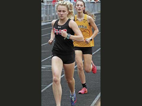 Press file photo - Dylan Garcia now owns two Franklin High School records for distance running.