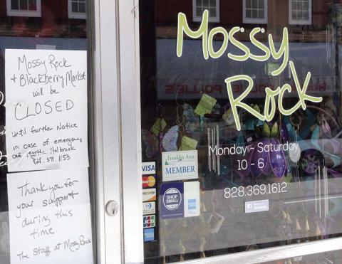 Press photo/Jake Browning - Several shops have temporarily closed their doors.
