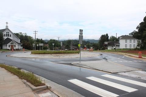 New roundabout