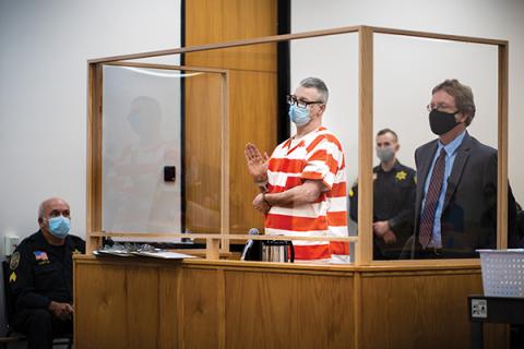 Photo submitted Paul Snow pleaded guilty in a hearing on Aug. 25 in Macon County Superior Court. At right is Snow’s attorney, Tony Dalton.