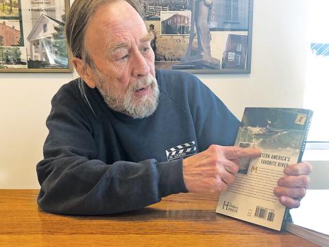 Press photo/Lee Buchanan Lance Holland discusses his new book, The Nantahala River – a History and Guide.
