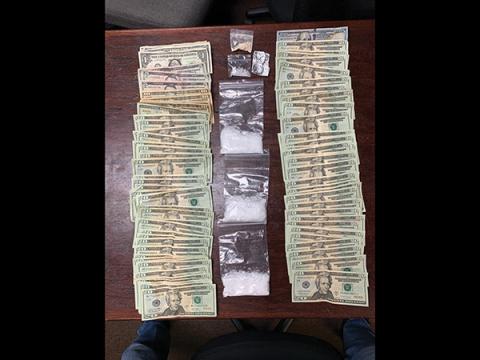 Photo submitted - Officers seized $1,700 in cash, 90 grams of methamphetamine and six grams of heroin.