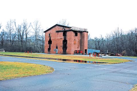 File photo - The property will be the site of a new burn building for SCC training. The current burn building was found to be structurally deficient in 2017.