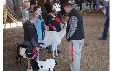 Press photo/Jake Browning - Exceptional students from Macon County Schools got to participate in a series of livestock shows at the Macon County Fair on Thursday morning. This was something of a rebuilding year for the fair coming through the pandemic, so having lots of youth participation was a bright spot for organizers.