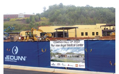 Press photo/Jake Browning - Angel Medical Center’s new CEO Clint Kendall will oversee the opening of the new hospital, which is scheduled to begin accepting patients in Fall 2022.