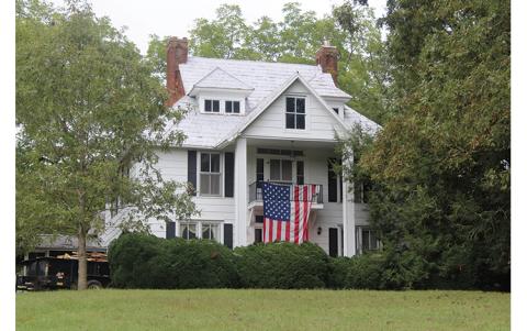 Press photo/Jake Browning - Molly and Randy Phillips have undertaken the renovation of the Ramsey house, one of the oldest houses in Macon County.