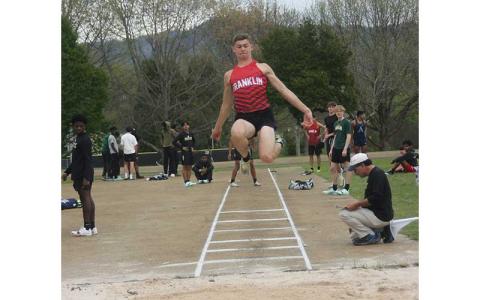Press photo/Will Woolever - Elijah Cochran set new school records in the 110-meter and the 300-meter hurdles.