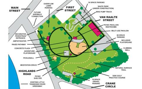 The Town Council has approved a recreation plan for the Whitmire property located off First Street.