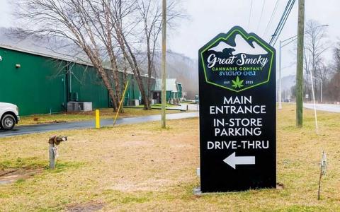 Photo/Great Smoky Cannabis Co. - The Eastern Band of Cherokee Indians will offer medical marijuana sales through the Great Smoky Mountain Cannabis Co., located on Bingo Loop Road in Cherokee.