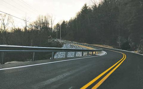 Photo/Highlander - NC106 reopened on Christmas Eve following repairs to the road which was damaged during Hurricane Helene. Over this past weekend there was a small rockslide, but it has been cleaned up and the road is clear.