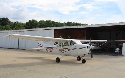 Press photo/Shelby Powell - Macon County Airport has a waitlist for hangar space.