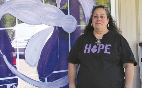 Press photo/Shelby Powell - Stephanie Almeida of Smoky Mountain Harm Reduction