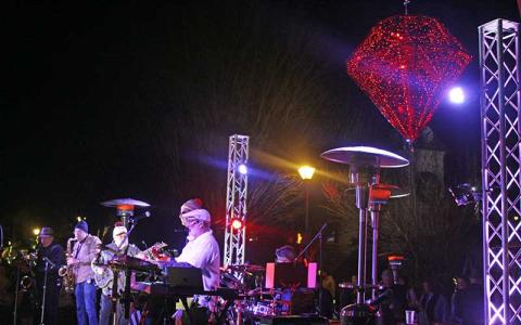 Press file photo - The Ruby Drop is the only public New Year’s Eve event in Franklin. The TDA approved a $4,000 request to market the event.