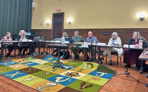 Highlander photo/Mitch Stone - The FRL Board of Trustees met for their first meeting of the year on Tuesday, Jan. 13, at the Jackson County Public Library in Sylva. 