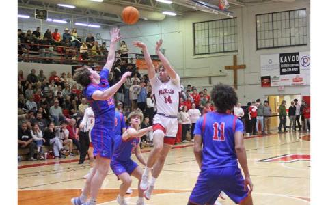Press photo/Will Woolever Will - Rauers attempts a jump shot versus West Henderson Feb. 10.