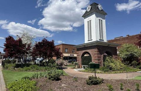 Press photo/Mia Overton - The Town of Franklin will hold two days of public workshops on May 28 and 29 to get input on future improvements for the Main Street area.