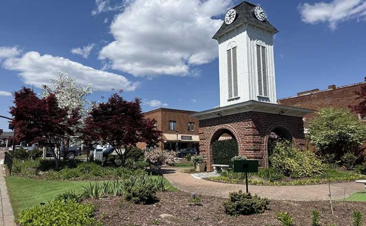 Press photo/Mia Overton - The Town of Franklin will hold two days of public workshops on May 28 and 29 to get input on future improvements for the Main Street area.