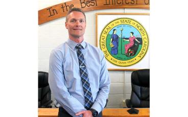 Press photo/Thomas Sherrill - Josh Lynch has been named the new superintendent of Macon County Schools.