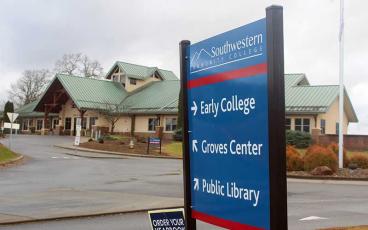 Press photo/Thomas Sherrill - The Southwestern Community College campus on Siler Road in Franklin.