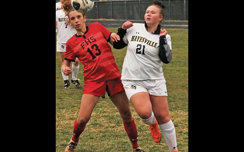 Press photo/Andy Scheidler - Franklin junior Ally Roots was a returning all-conference player for Franklin’s soccer team. The Panthers were 3-0 before the season was halted. 