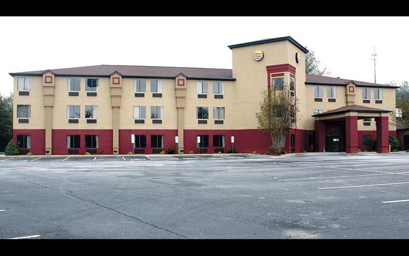 Press photo/Jake Browning - The Comfort Inn has been operating at about 20 percent capacity.