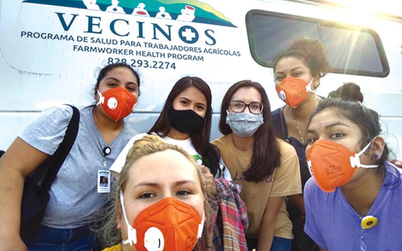 Photo submitted - Vecinos uses a mobile clinic to reach out to Latino communities.